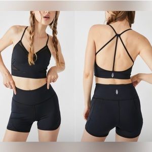 NEW Free People Movement Got Your Back Set Black sz M NWT